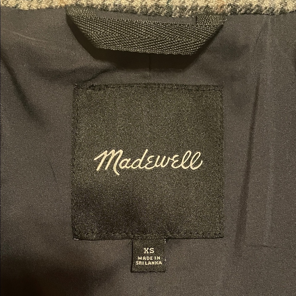 Madewell wool plaid blazer - Picture 6 of 8